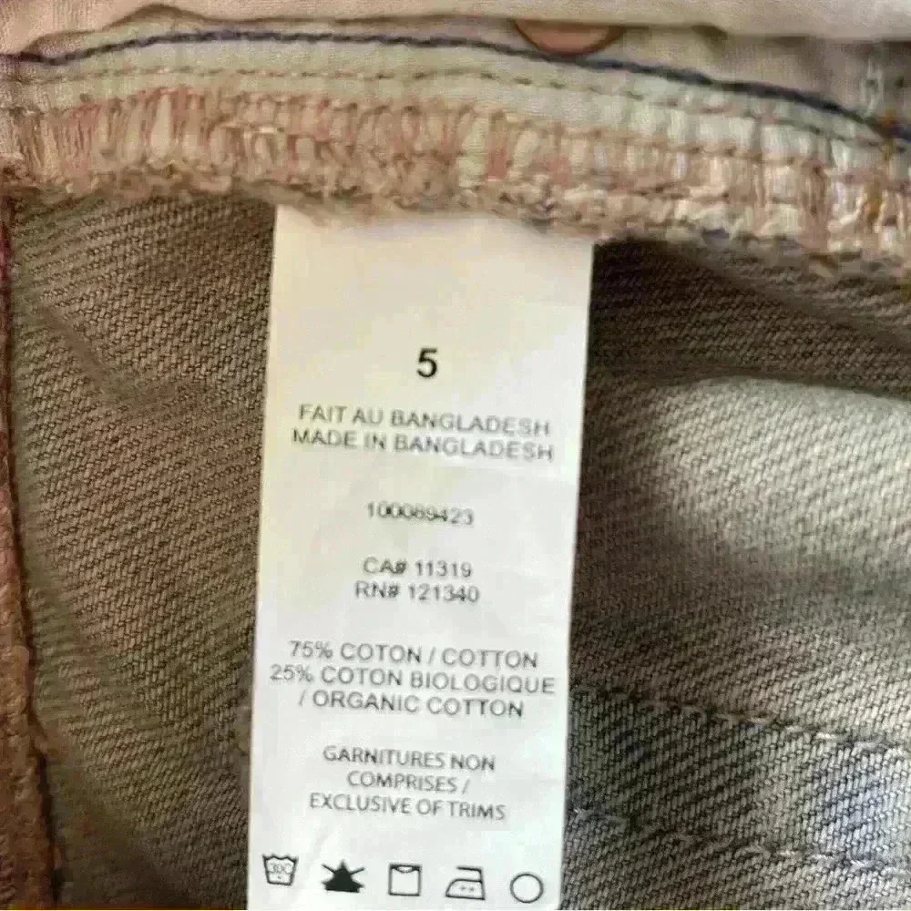 Garage Denim Decontracte Slouchy Quincy Blue Women's Size 5/27 NWT